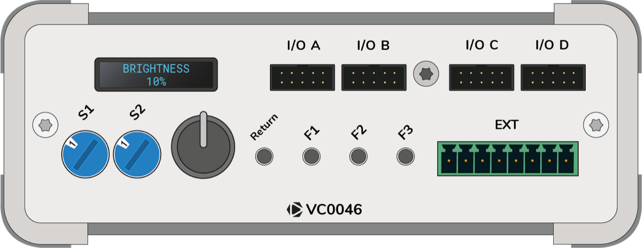 VC0046 Video Converter Front Display