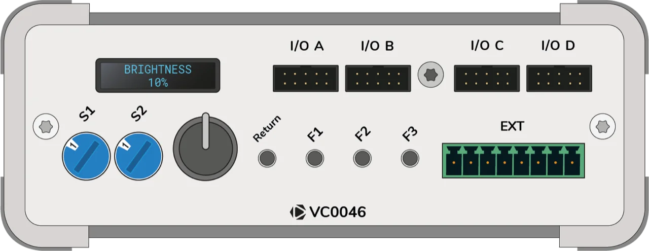 VC0046 Video Converter Front Display