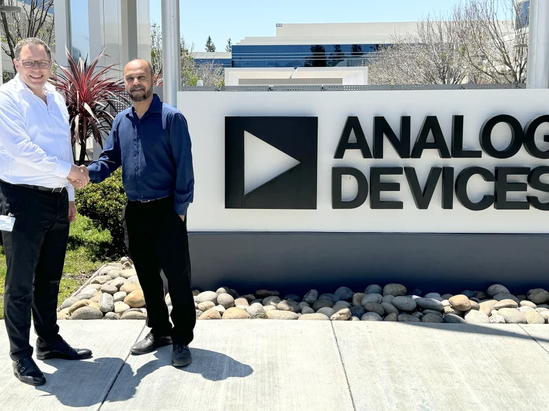 Long-standing collaboration with Analog Devices