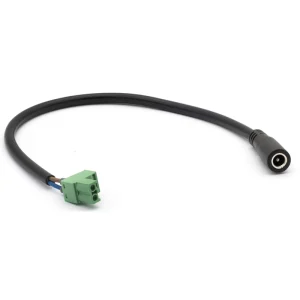 Adapter Cable Ø 5.5 mm/2.1 mm plug to 2-pin Würth TBL 5.08
