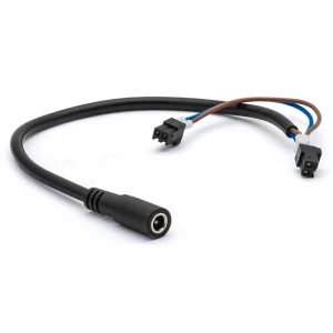 Adapter Cable Ø 5.5 mm/2.1 mm plug to 2 x 2-pin RIA
