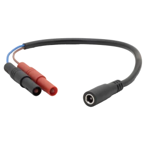 Adapter Cable Ø 5.5 mm/2.1 mm plug to Banana plug