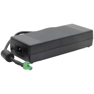 +12V/15A power supply with adapter for 2-pin Würth TBL 5.08