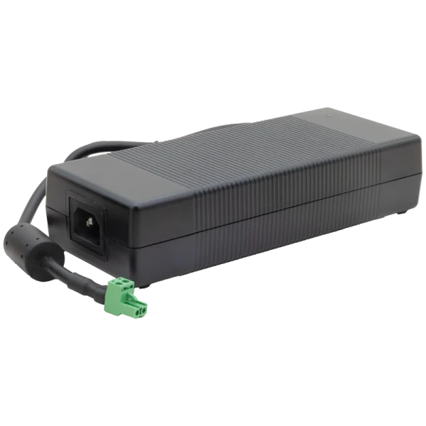 +12V/15A power supply with adapter for 2-pin Würth TBL 5.08